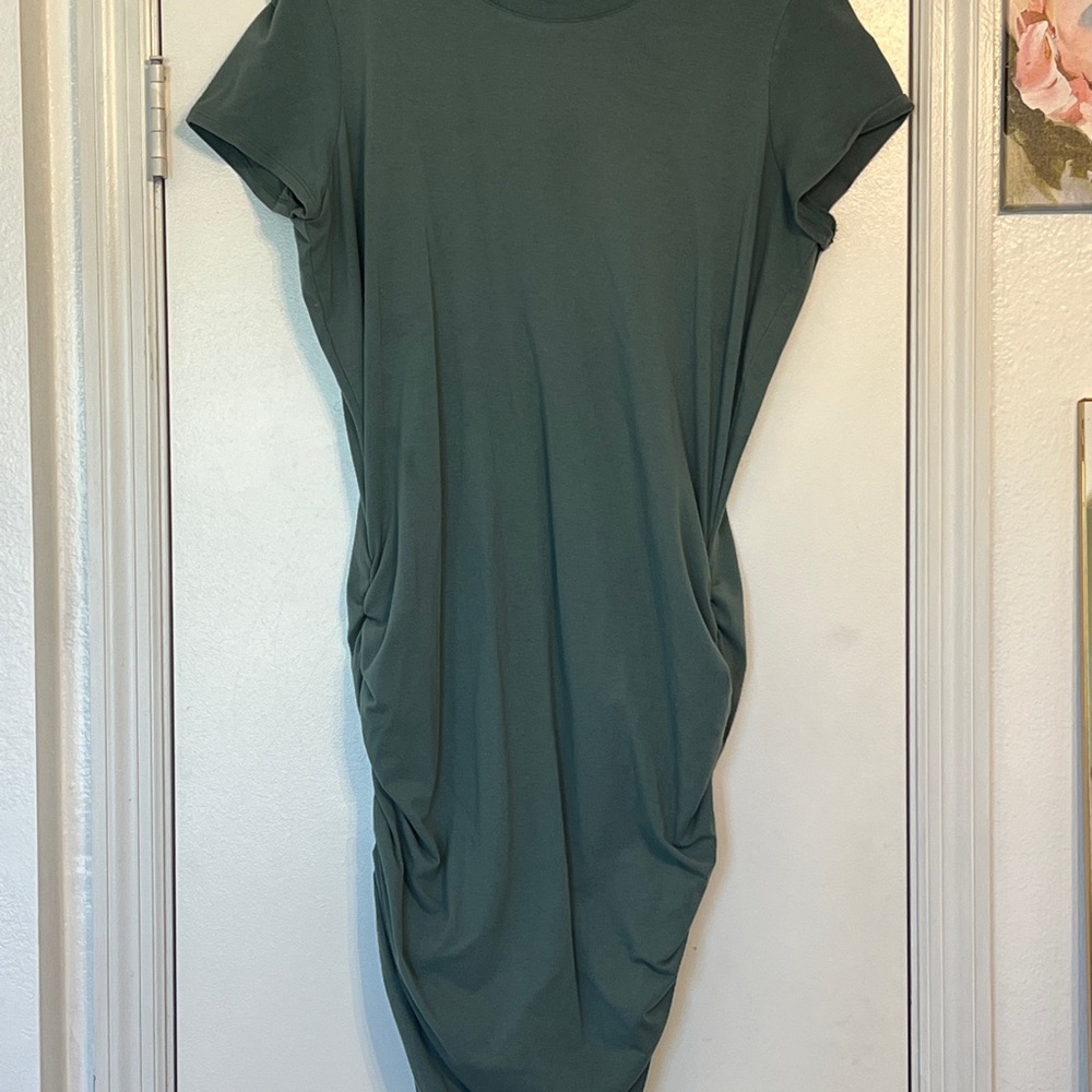 Nine West Forest Green T-Shirt Dress
